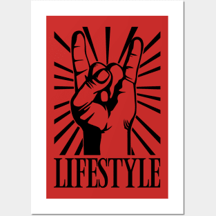 Rock life Posters and Art